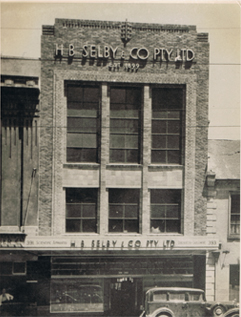 H.B. Selby & Co. offices at 393 Swanston Street, Melbourne